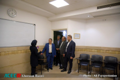 بازدید معاون آموزشی جهاددانشگاهی از مجتمع آموزشی، پزشکی و تحقیقاتی نیشابور