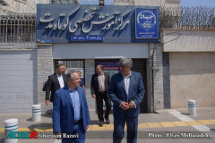 بازدید معاون آموزشی جهاددانشگاهی خراسان رضوی از مرکز آموزش‌های تخصصی کوتاه مدت وکیل آباد و مجتمع فرهنگی-ورزشی و آموزشی اندیشه