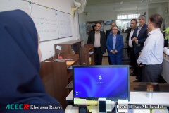 بازدید معاون آموزشی جهاددانشگاهی خراسان رضوی از مرکز آموزش‌های تخصصی کوتاه مدت وکیل آباد و مجتمع فرهنگی-ورزشی و آموزشی اندیشه